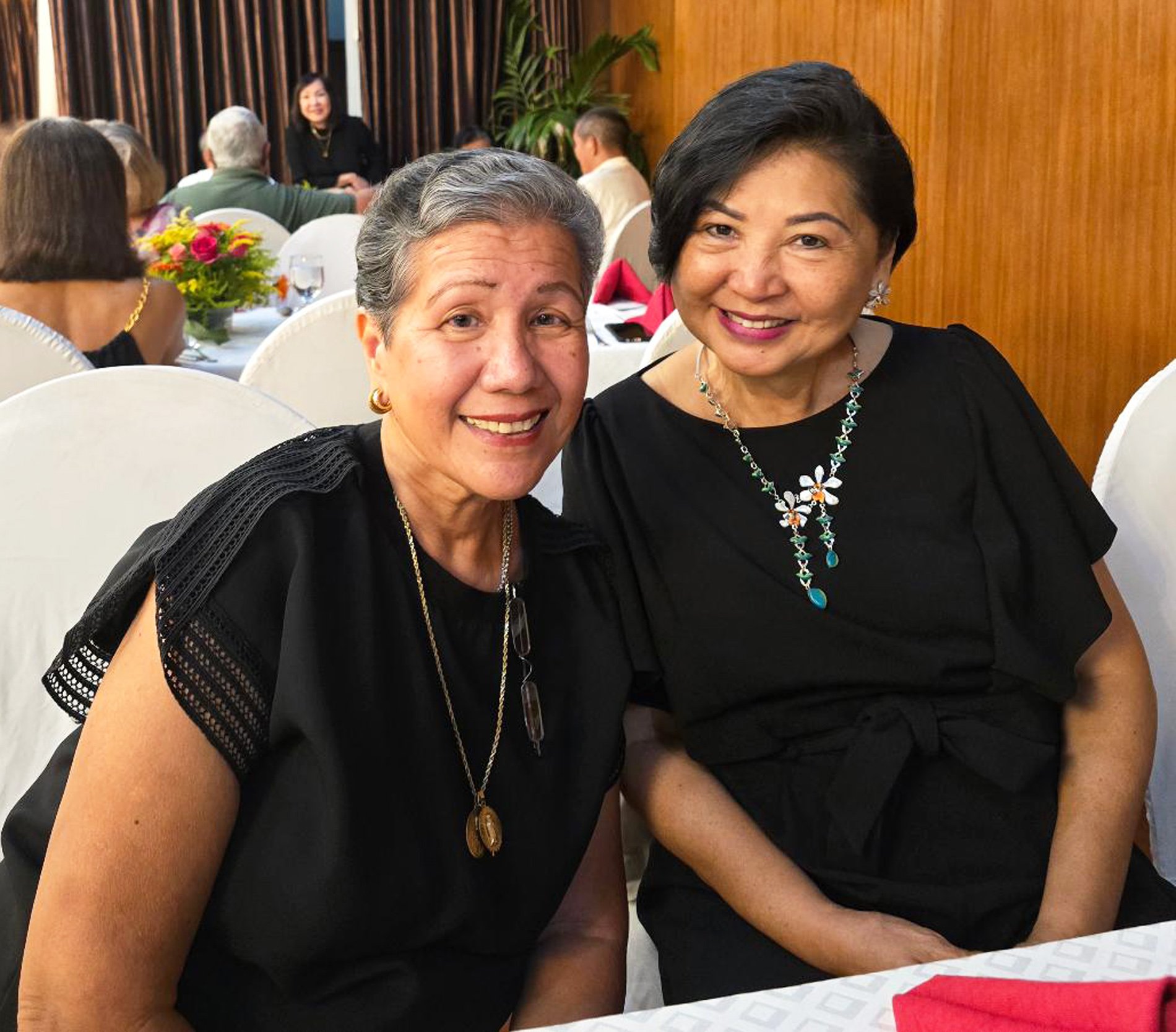 Maribel Scarbury and Jojo Kokseng.