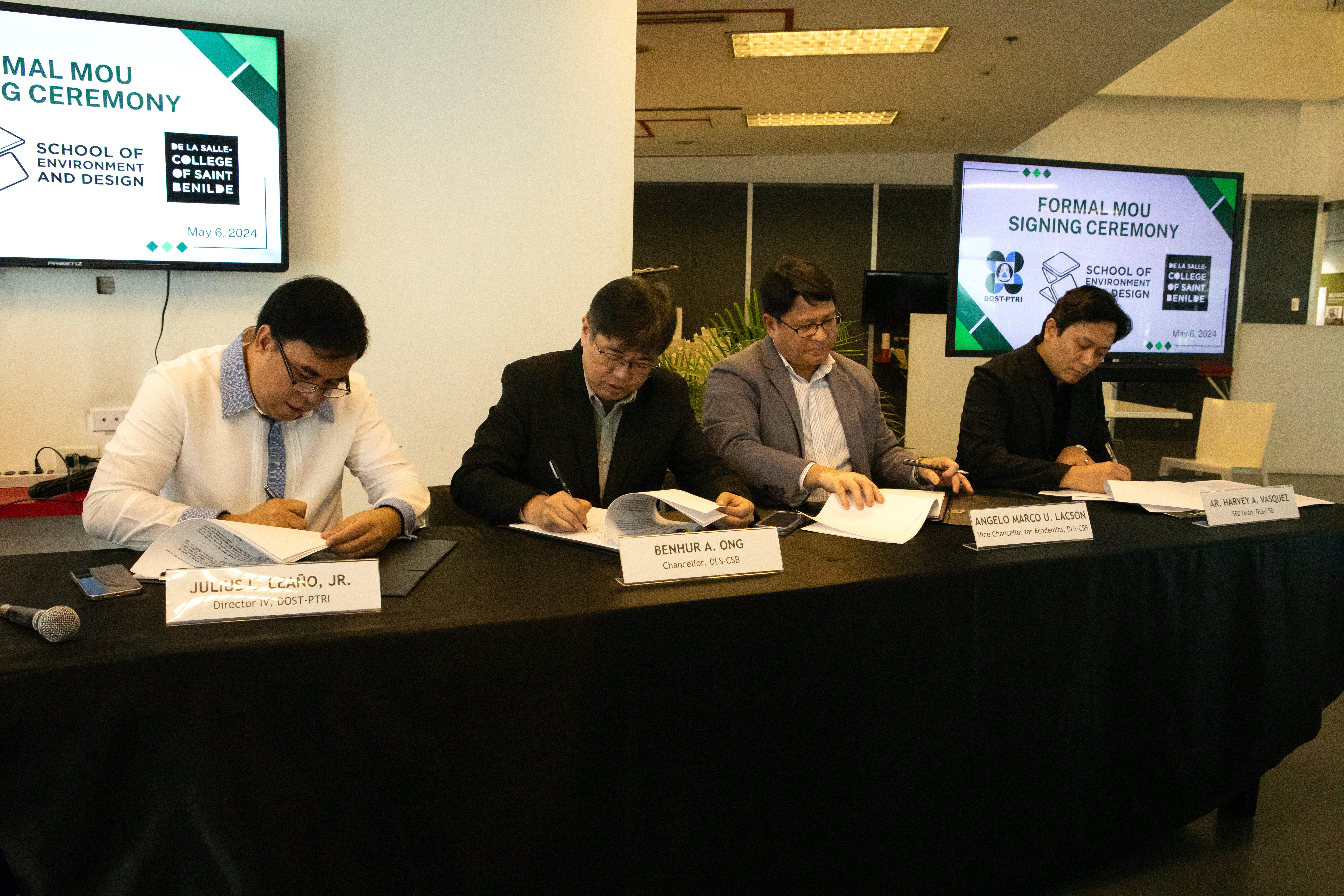 DOST-PTRI, Benilde seal partnership for local textile industry development
