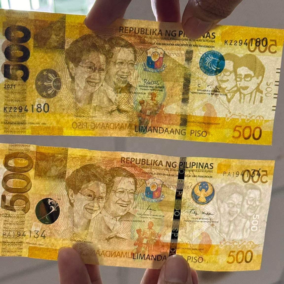 Fake P500 bills turn up in Bacolod
