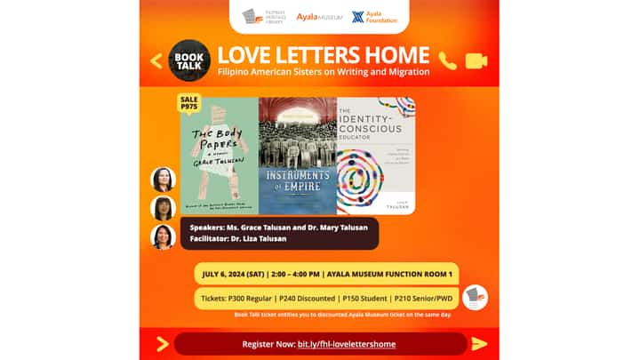 Manila Love Letters: Fil-Am Talusan sisters talk about writing, migration and home