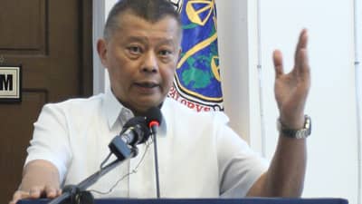 Justice Secretary Jesus Crispin “Boying” C. Remulla