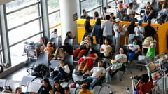 30 domestic flights canceled due to 'Carina'