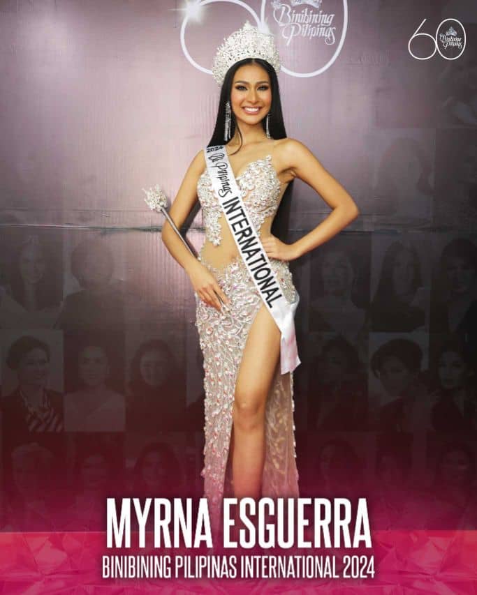 BINIBINING Pilipinas International 2024 Myrna Esguerra.