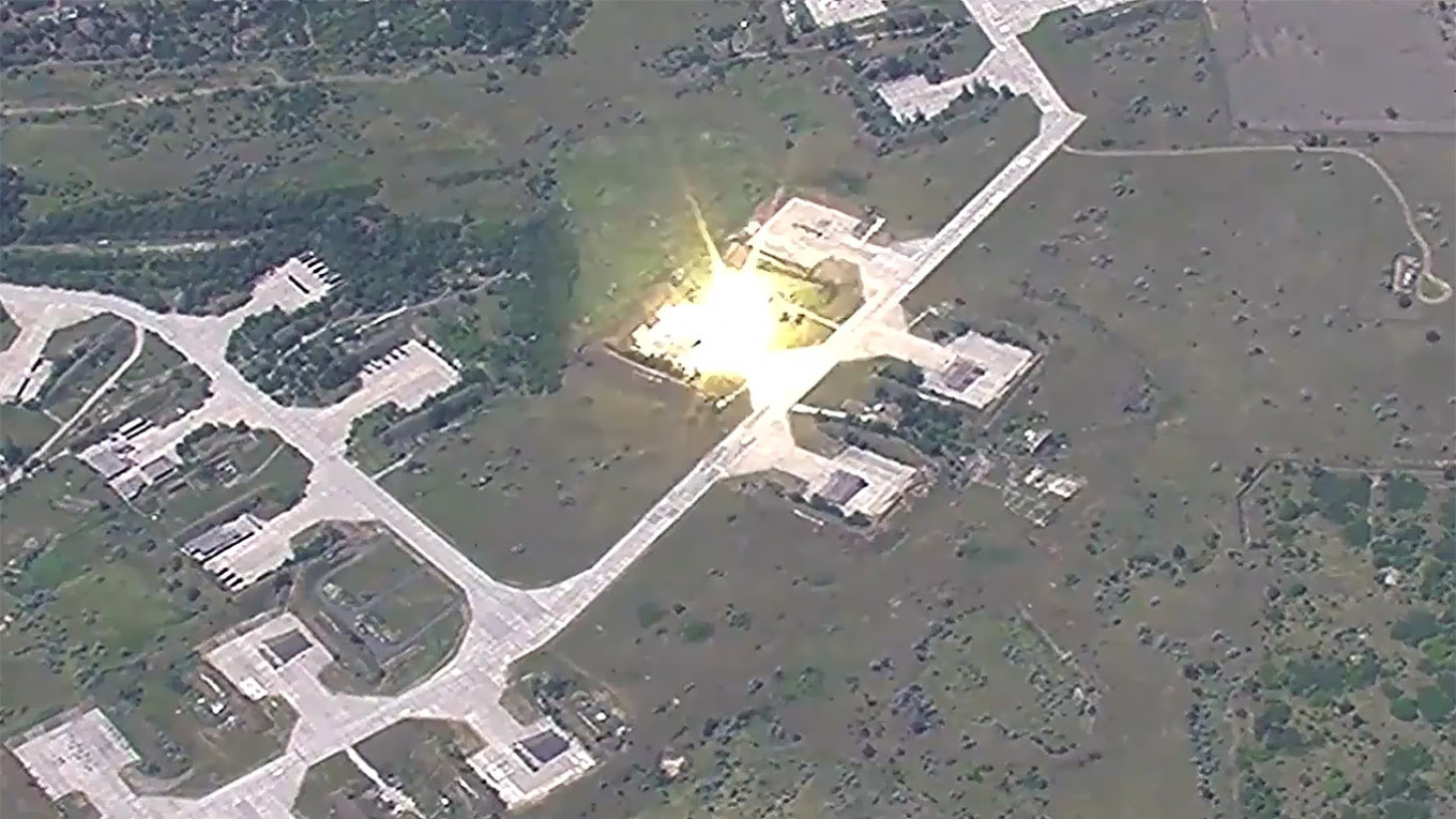 Russia destroys Ukrainian jet