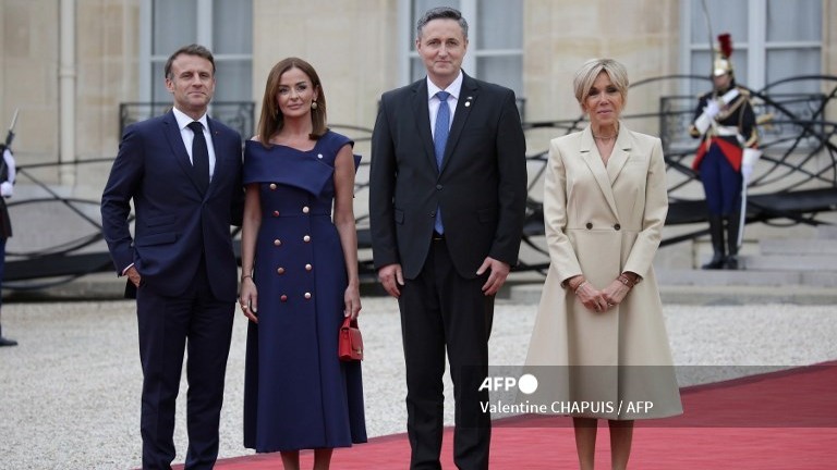 Macron welcomes world leaders ahead of Olympics ceremony