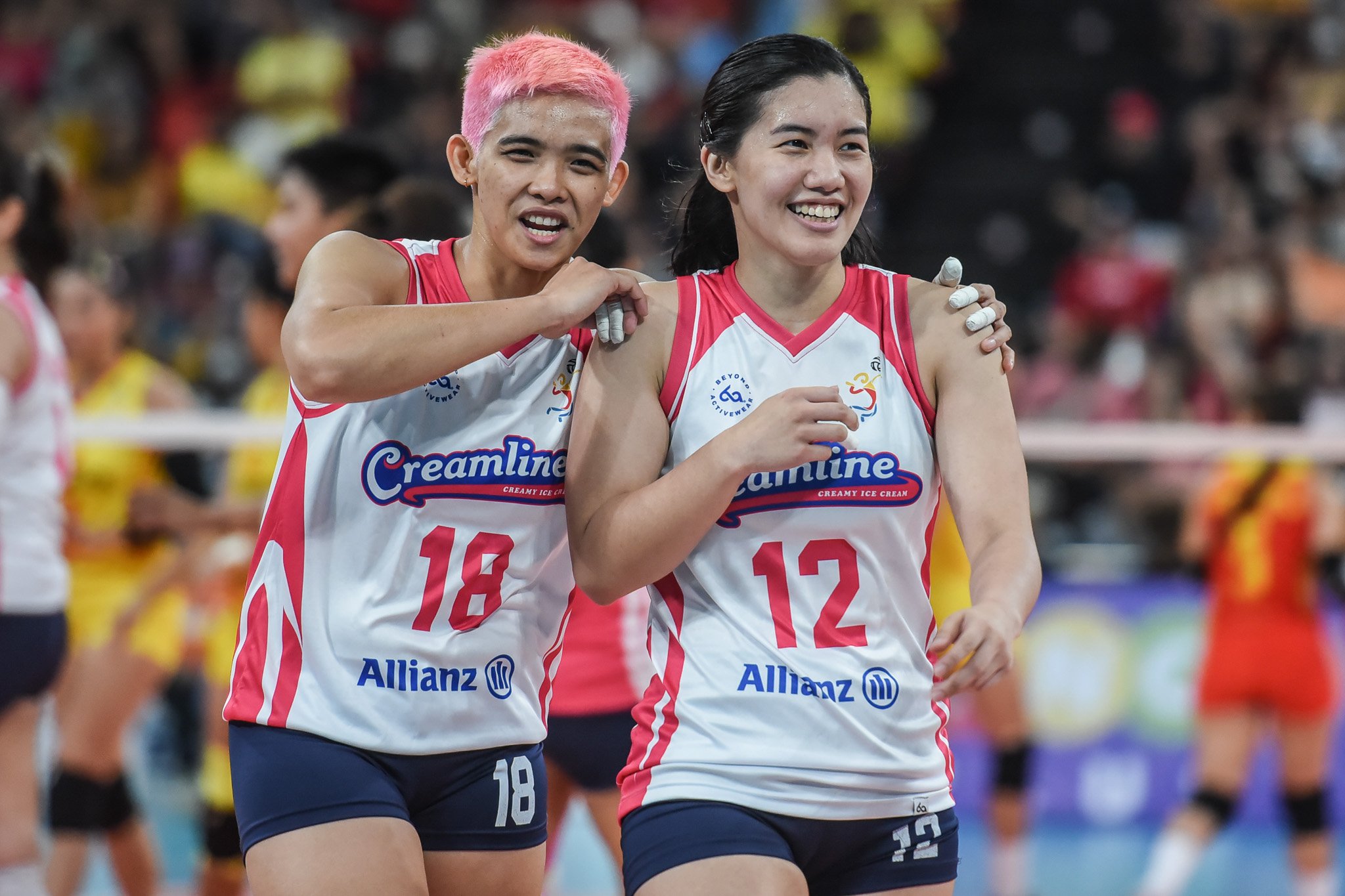 Chery Tiggo, Creamline clash in blockbuster duel