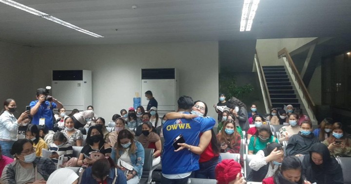 DSWD releases P3.2-M aid to OFWs hit by Middle East crisis