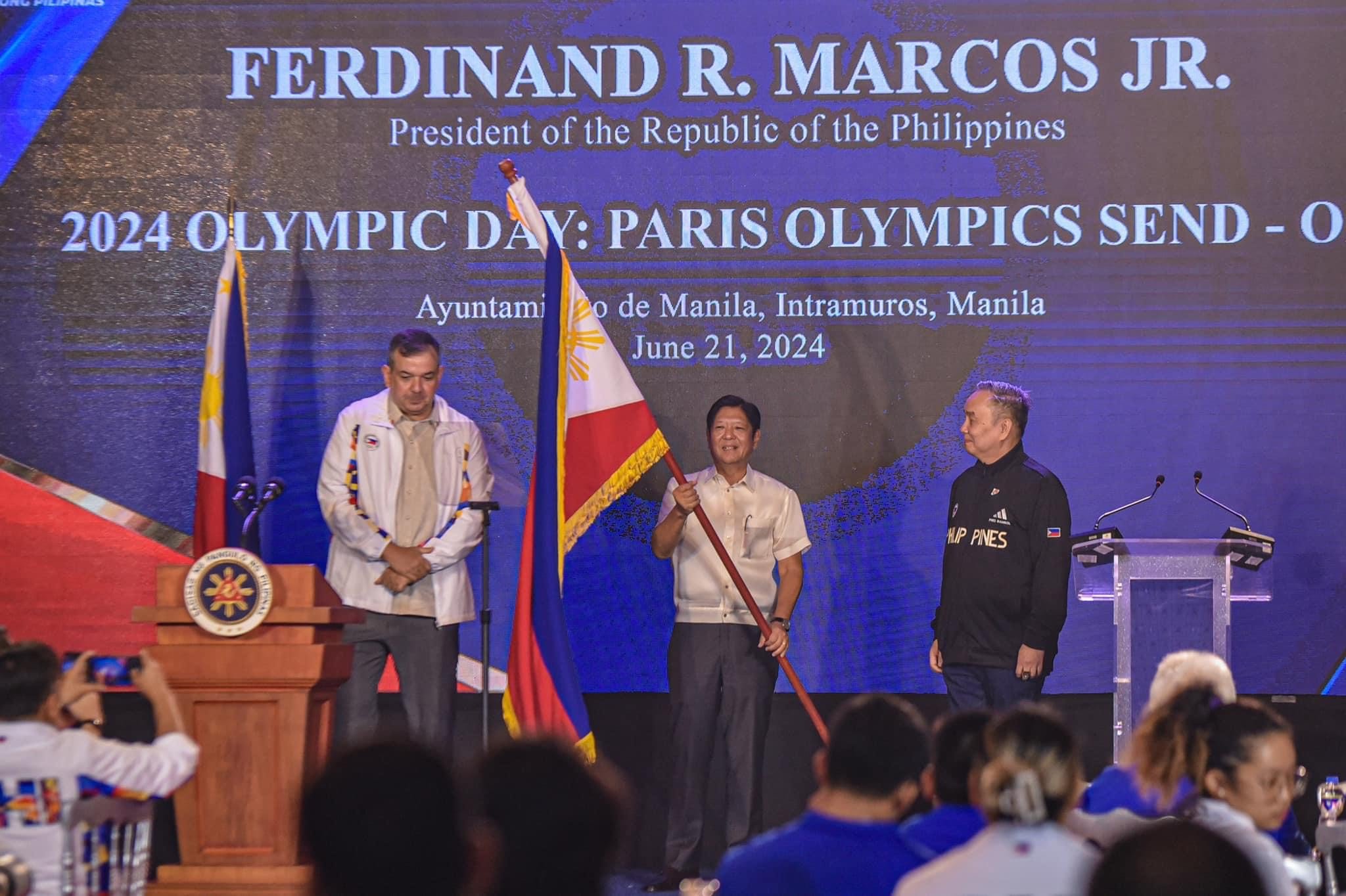 Marcos to boost Olympians’ morale
