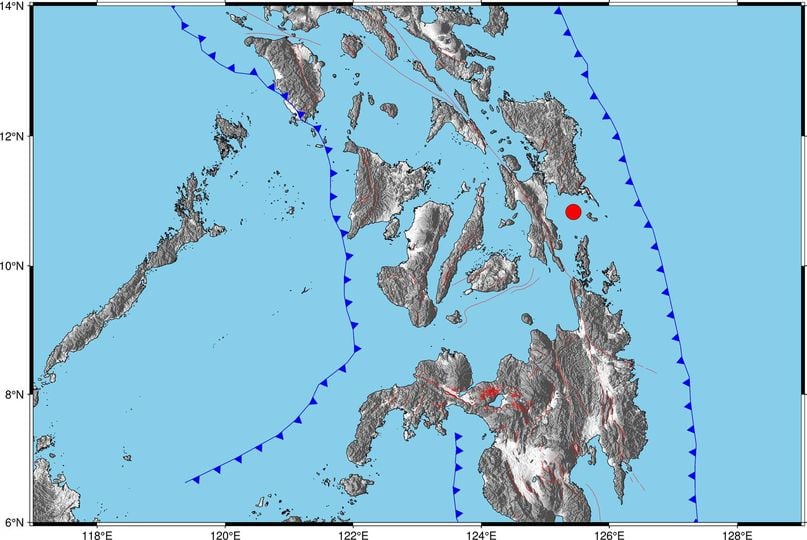 Magnitude 5.0 quake jolts Eastern Samar