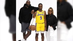 ROYAL FAMILY: Bronny embraces high expectations