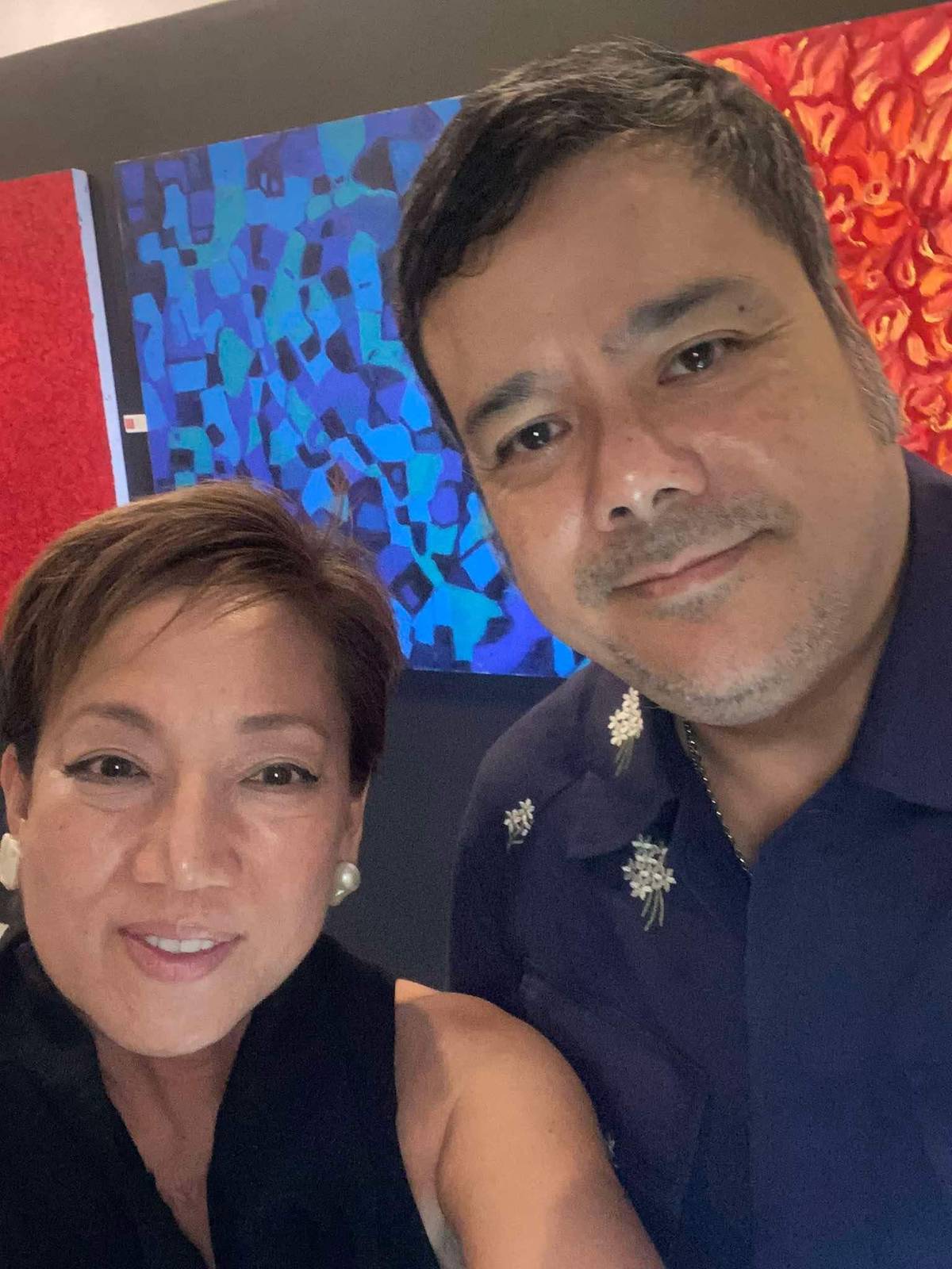 Michi Calica Sotto with Reb Belleza.