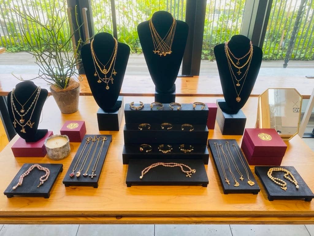 JMAKITALO jewelry at the PHx Tokyo sales showroom and exhibition, June 2021.