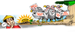 Early poll vultures