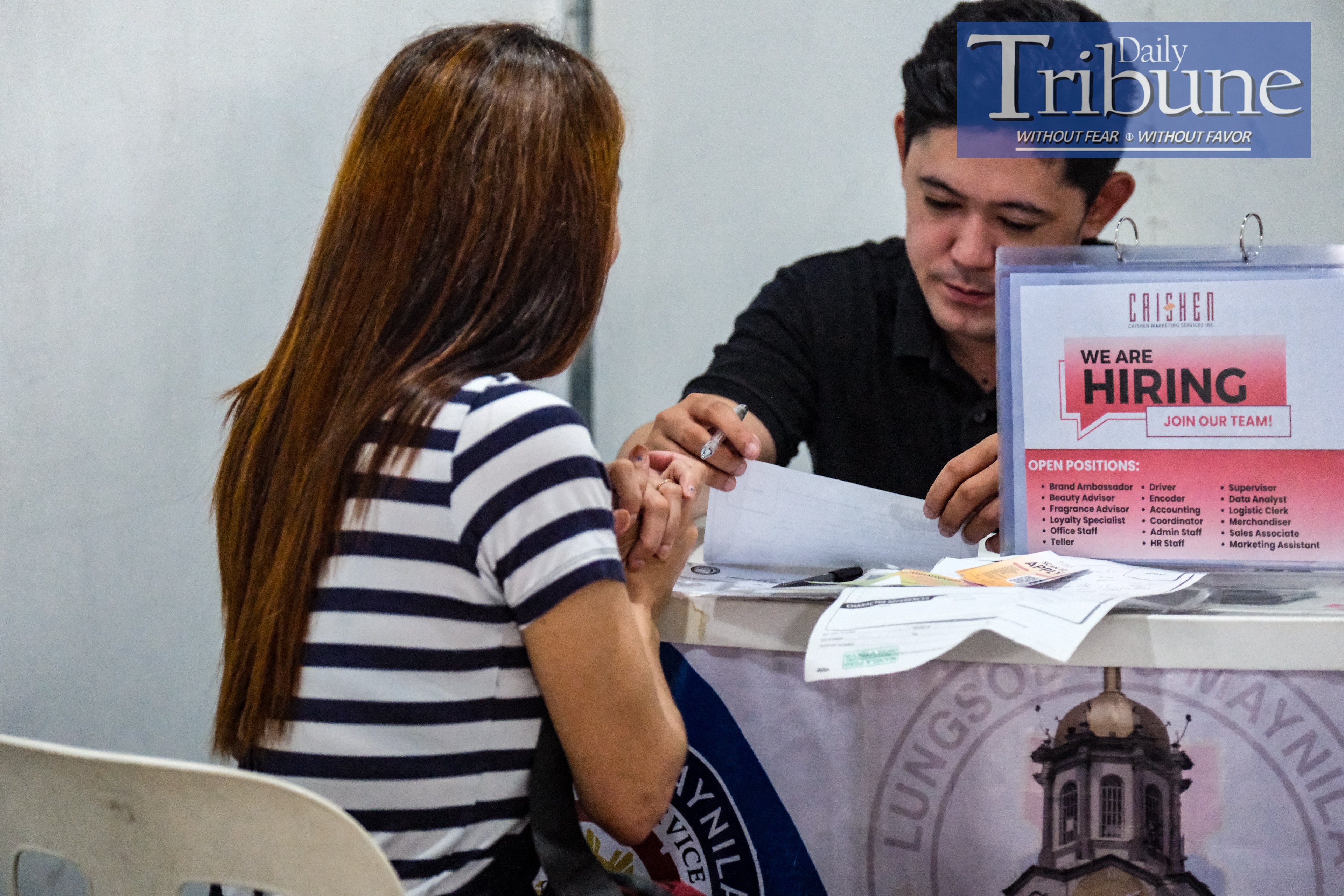 Phl unemployment dips 5%