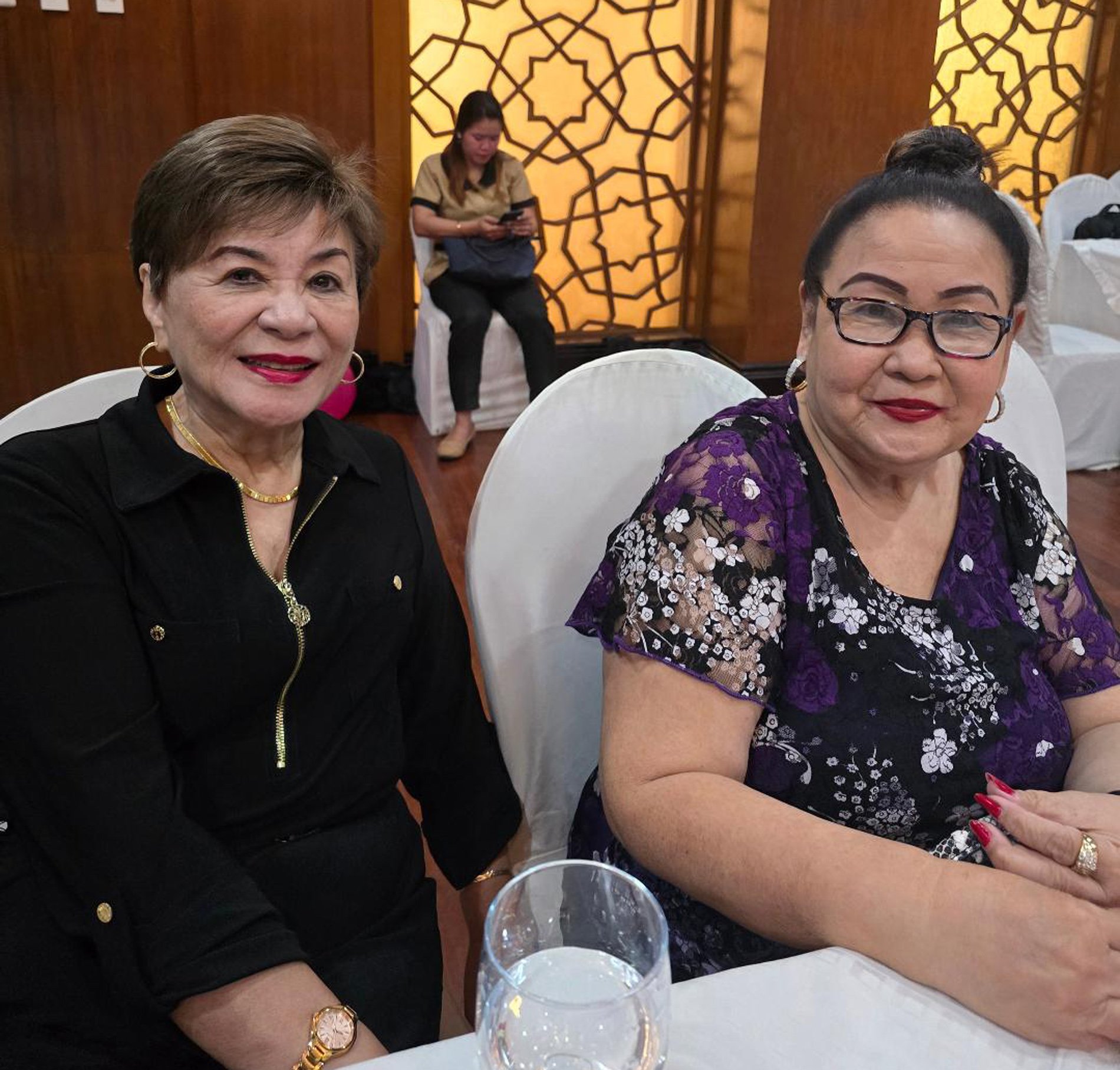 Lelah Unchuan and Eve Anselmo.