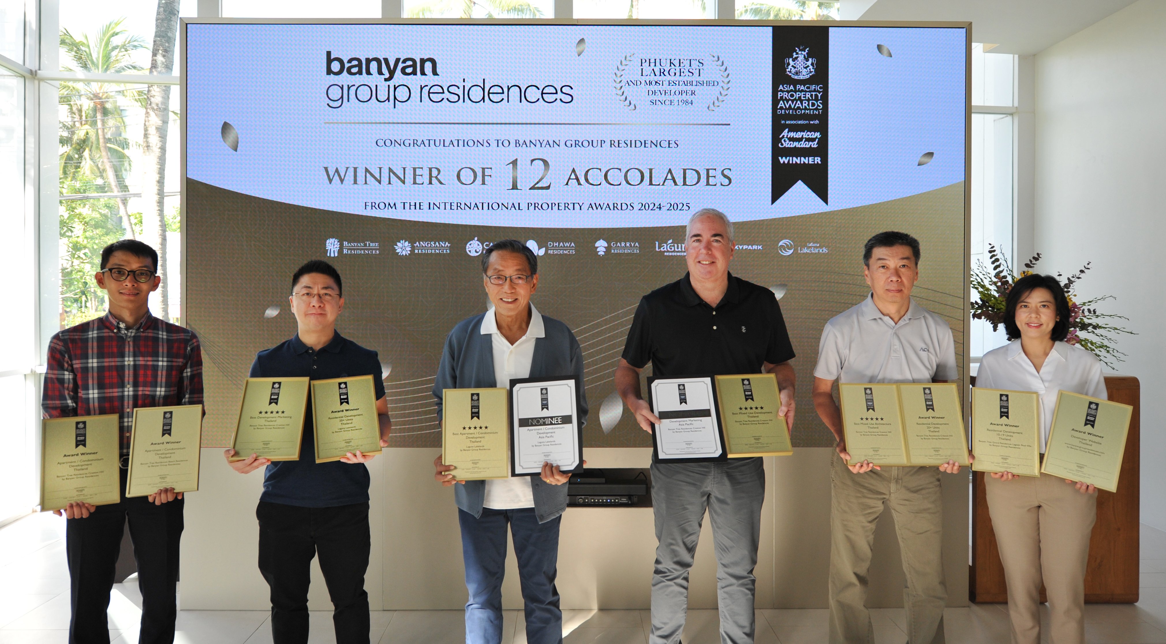 Banyan Group most awarded 
for Asia/Pacific in IPA
