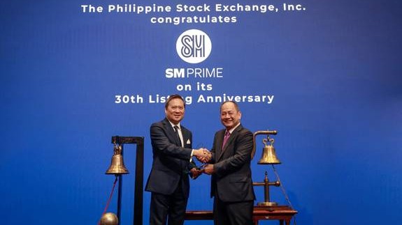 SM Prime Holdings Inc. commemorates 30th listing anniversary