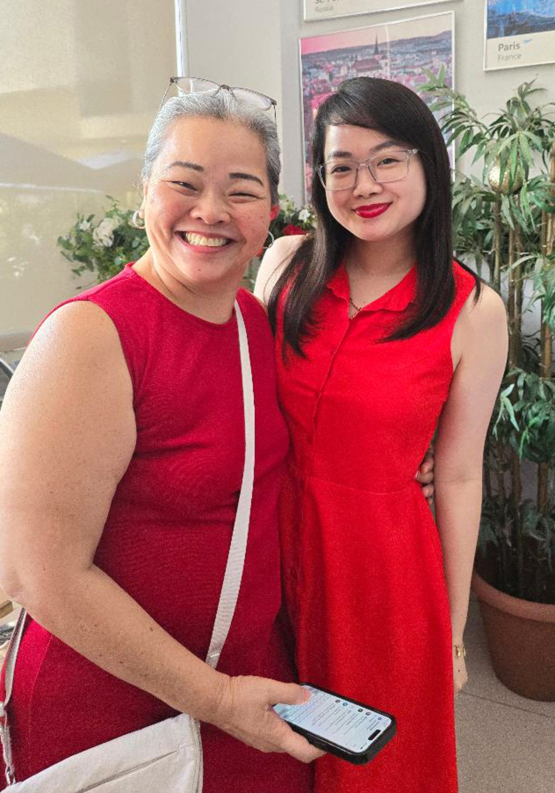 Joan Tiu and Christine Chua of Starlux.