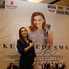 Kuh Ledesma performs at Winford Resort and Casino Manila