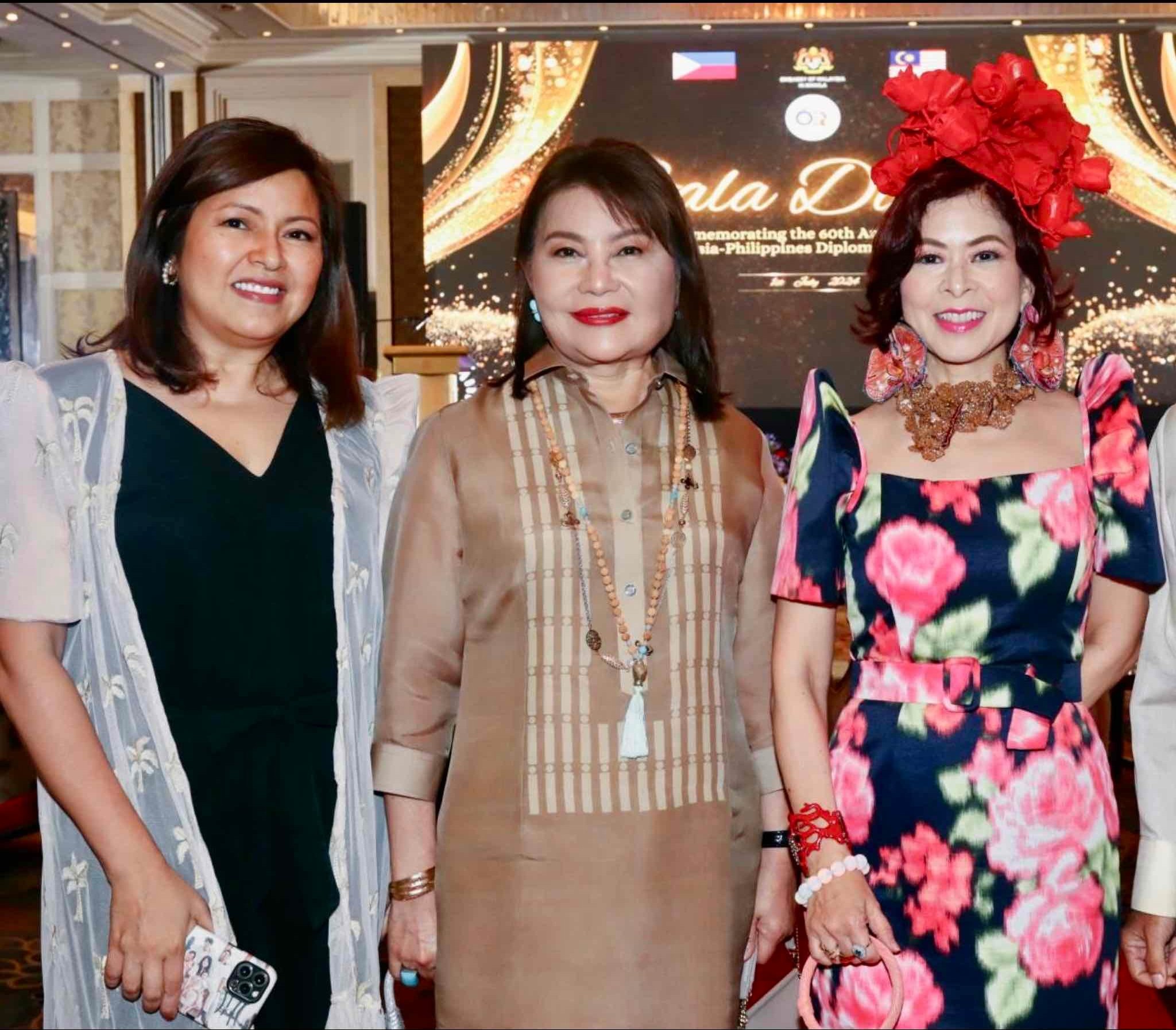 Myda Prieto, Consul Marian Ong Nuguid and Tessa Prieto.