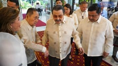 Former President Estrada and House Speaker de Venecia Attend President Marcos Jr.'s Third SONA 