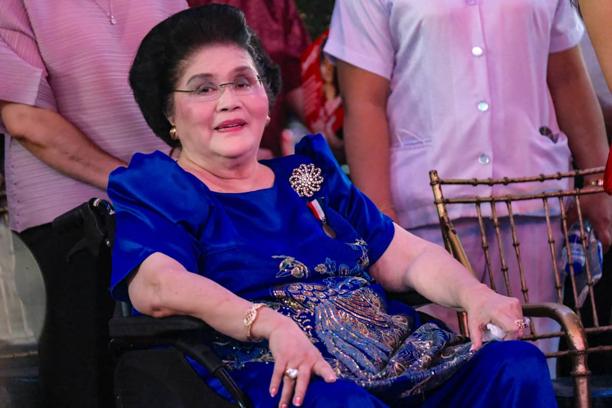 FORMER First Lady Imelda Marcos