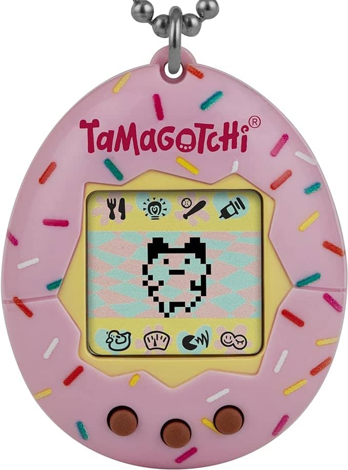 Tamagotchi fans can purchase re-issues of the virtual pet (left) released by its maker, Bandai Co., Japan, available at Amazon. IMAGE: bandai.com; Pokemon fans, on the other hand, can purchase merchandise as well as toys (like the Pikachu figure), playing cards and games from official online store pokemoncenter.com.