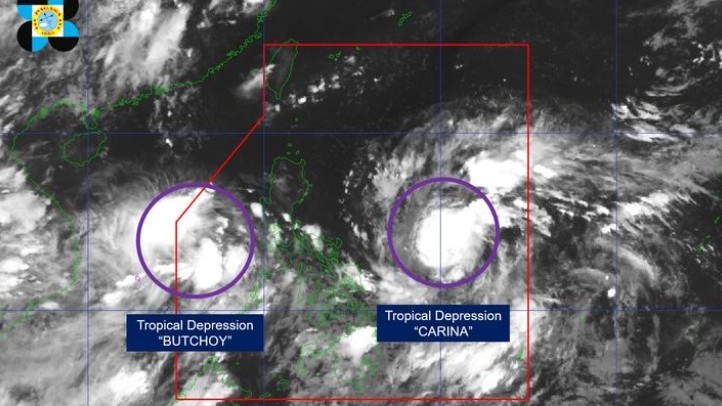 Two Tropical Depressions Form in Philippine Area of Responsibility