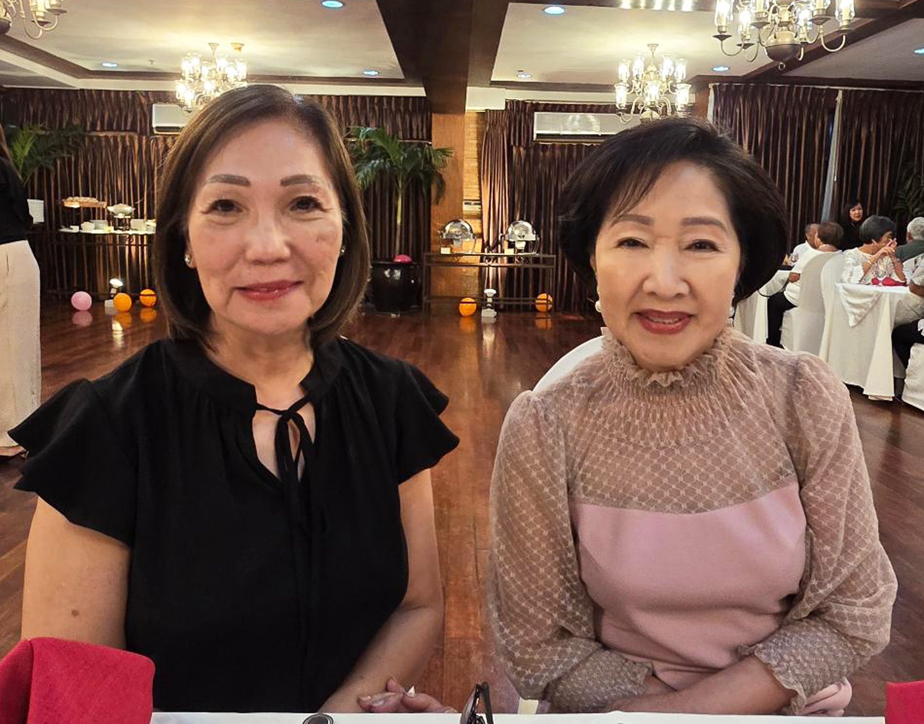 Dolly Alforque and Linda Ouano.