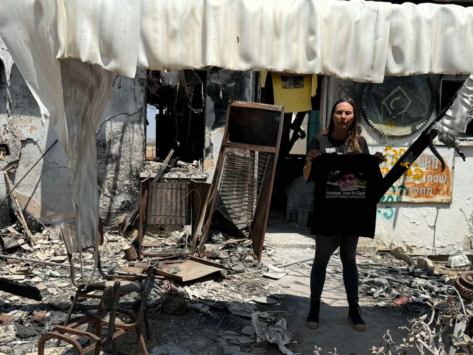 TRIBUNE editor visits sites of Hamas attack