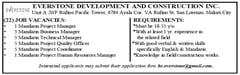Everstone Development and Construction Inc.