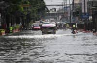 WHEN caught in rising floodwaters, it’s best to err on the side of caution.