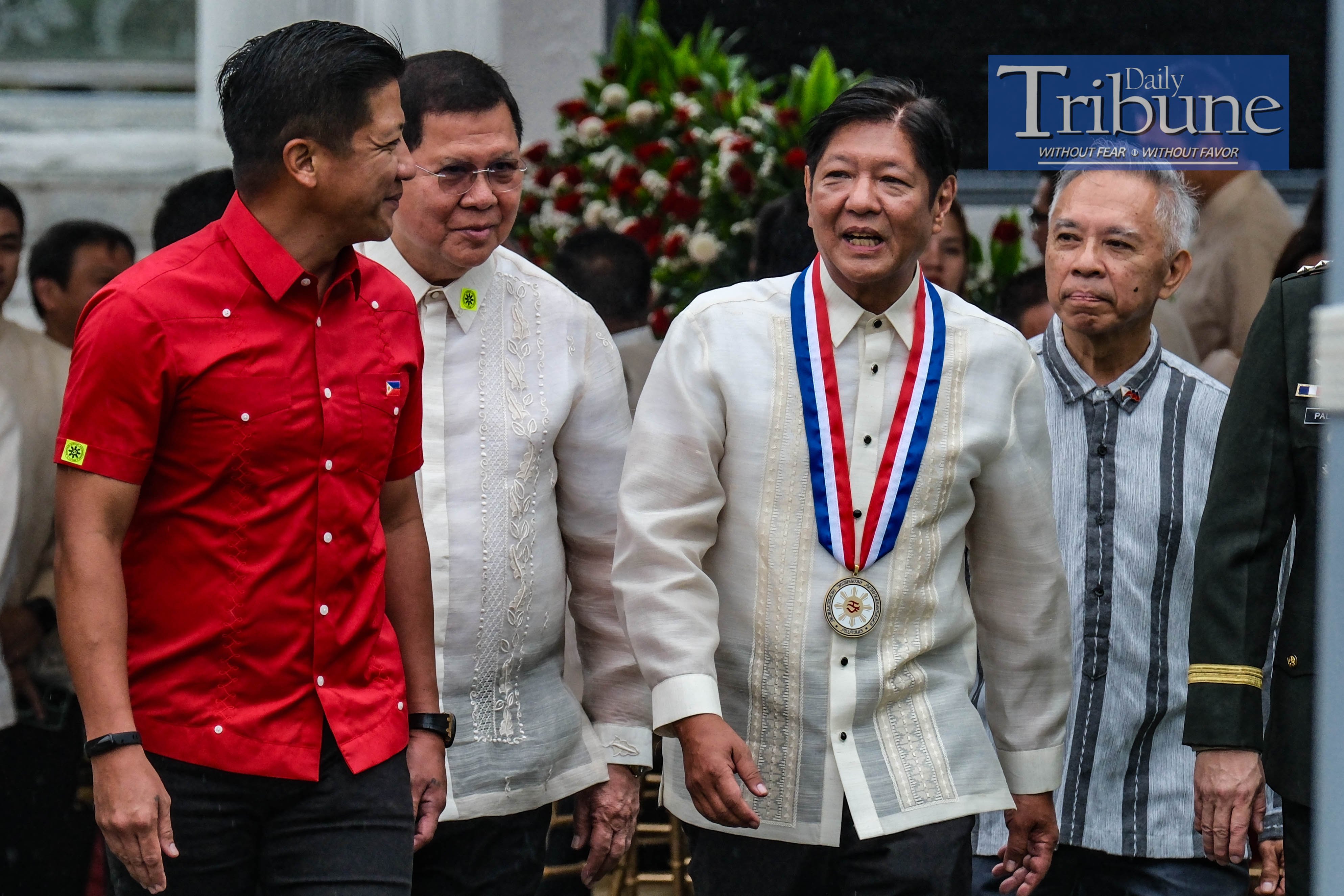 (FILES) President Ferdinand R. Marcos Jr. commemorated the 160th birthday of national hero Apolinario Mabini at the Mabini Shrine in Batangas on 13 July 2024.