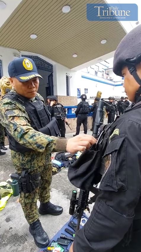 MPD COMMANDER CHECKS FORCE READINESS