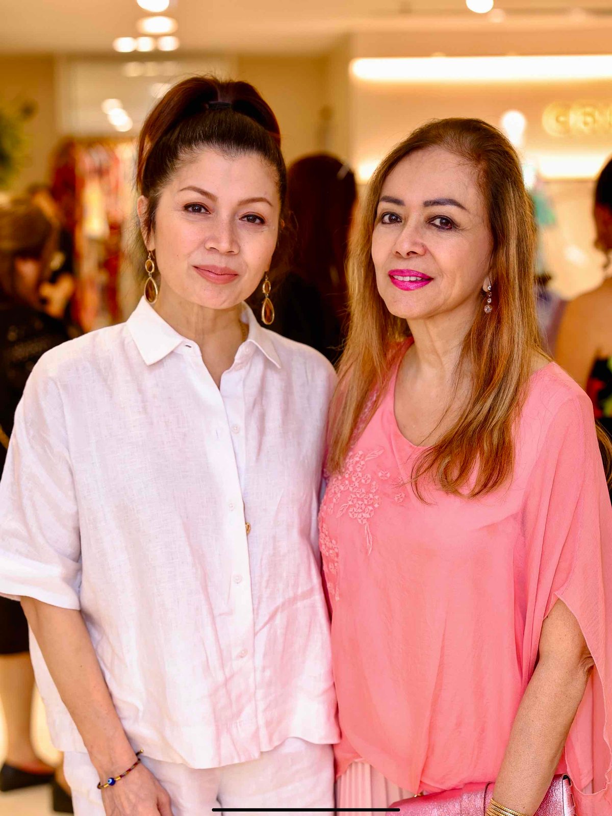 Ana Antonio and Mayenne Carmona.