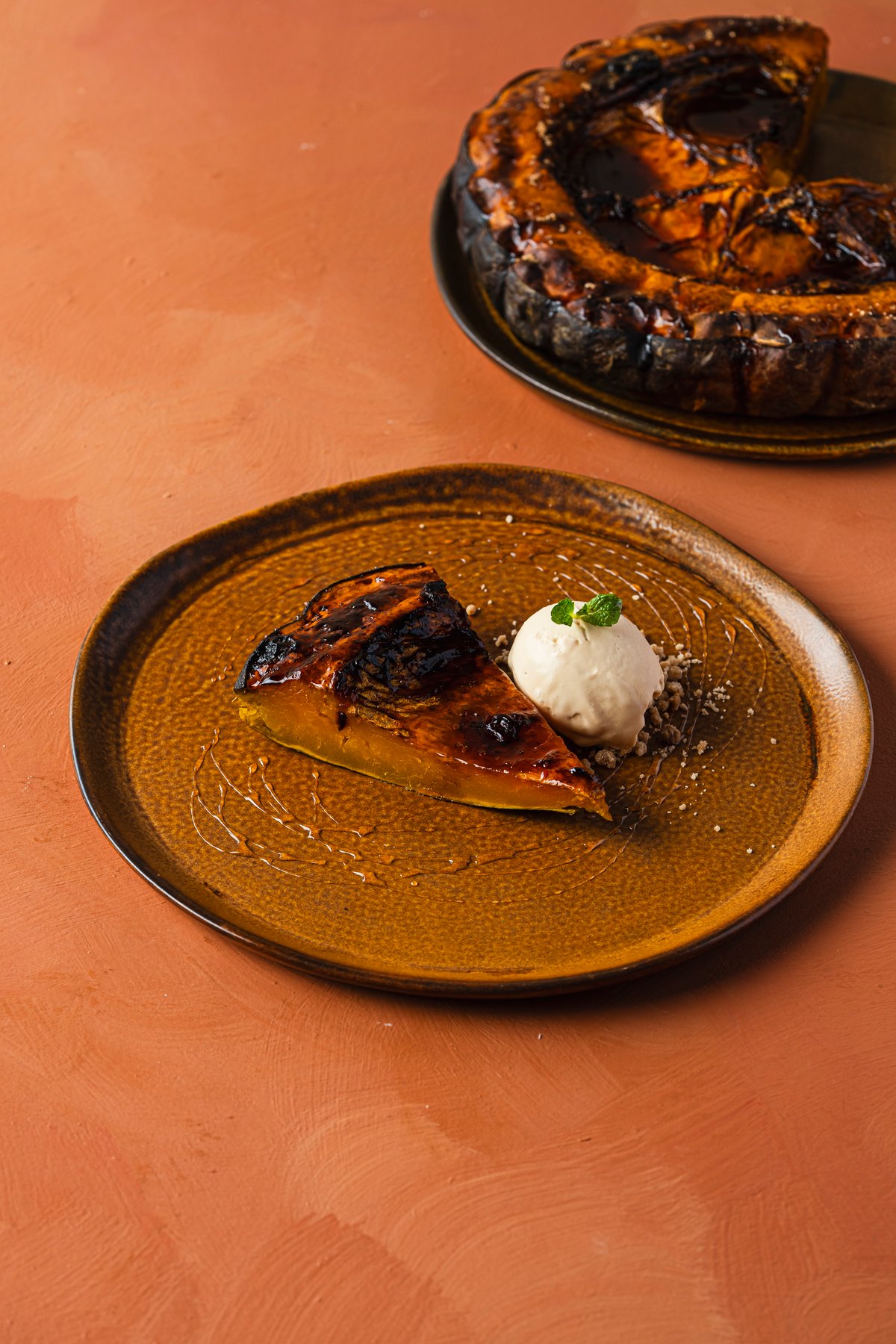 roasted Caramelized Pumpkin.