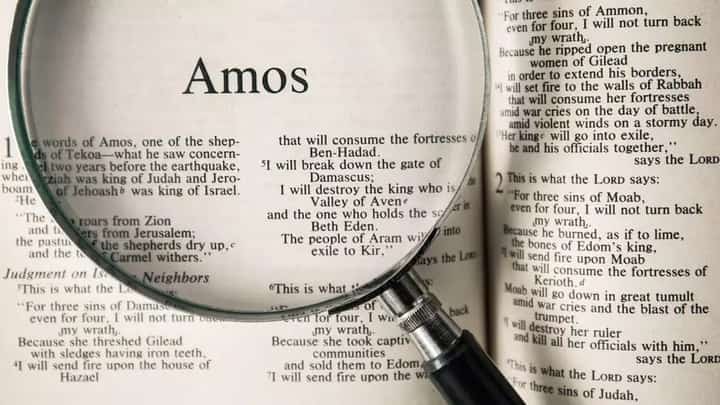 Thoughts to live by: Amos' Vision