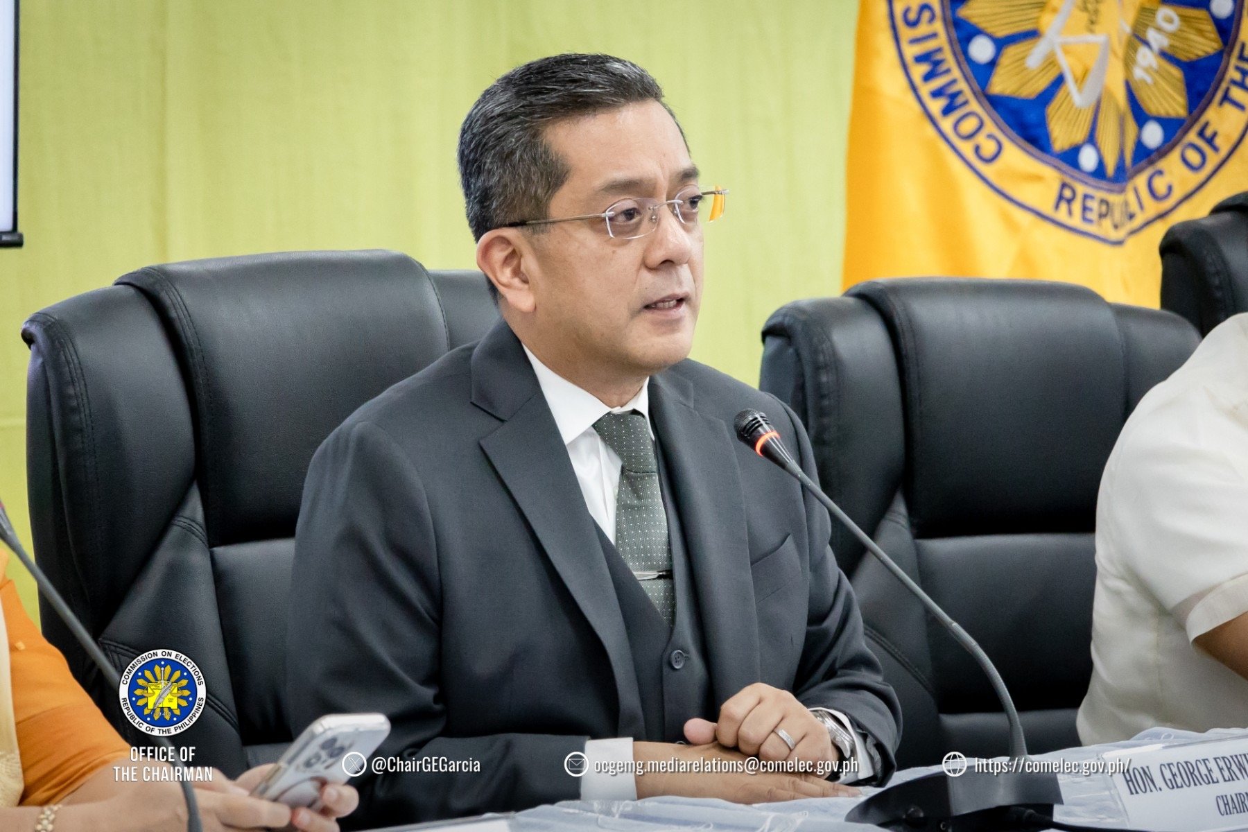 Garcia signs offshore account waiver 
