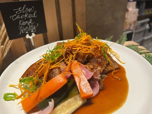 SLOW cooked Pork Ribs.