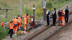 Rail damage repaired, services resuming