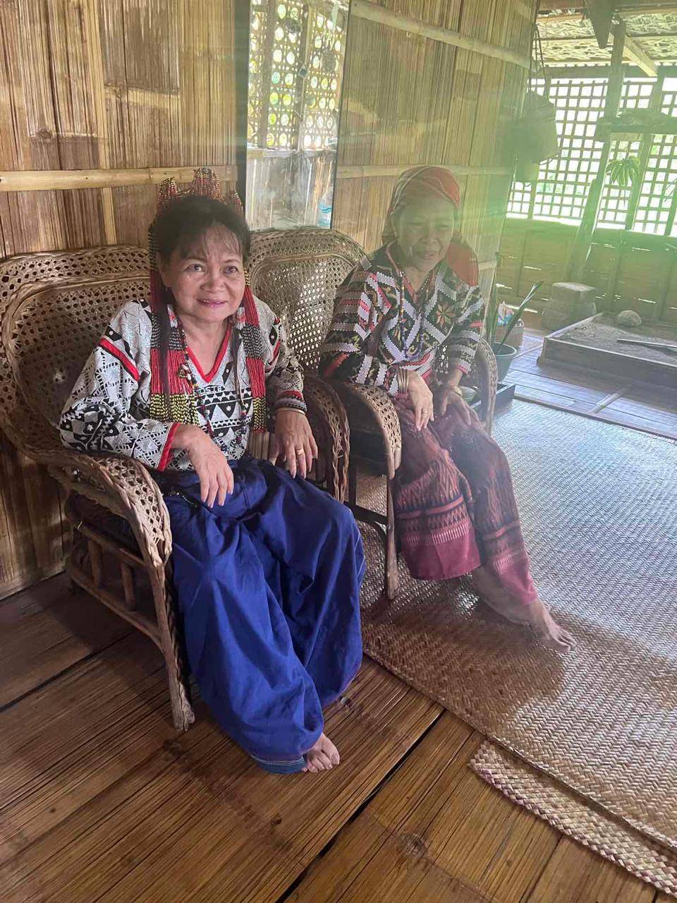 The elders enjoy the young  T’bolis learn to dance ballet.