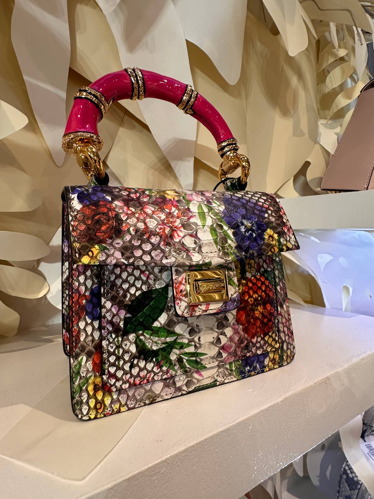 Biagini Animal Charm Bag and Biagini Legenda Hobo bag.