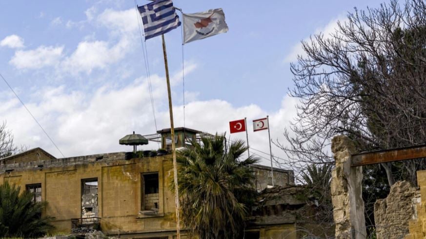 (FILE PHOTO) Cyprus marks a half-century of division this month © Amir MAKAR / AFP