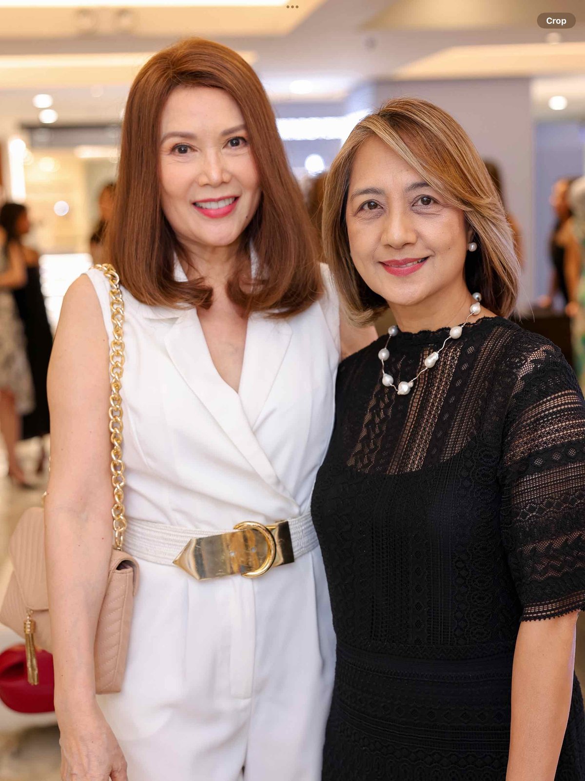 Susan Campos and Malu Lim.