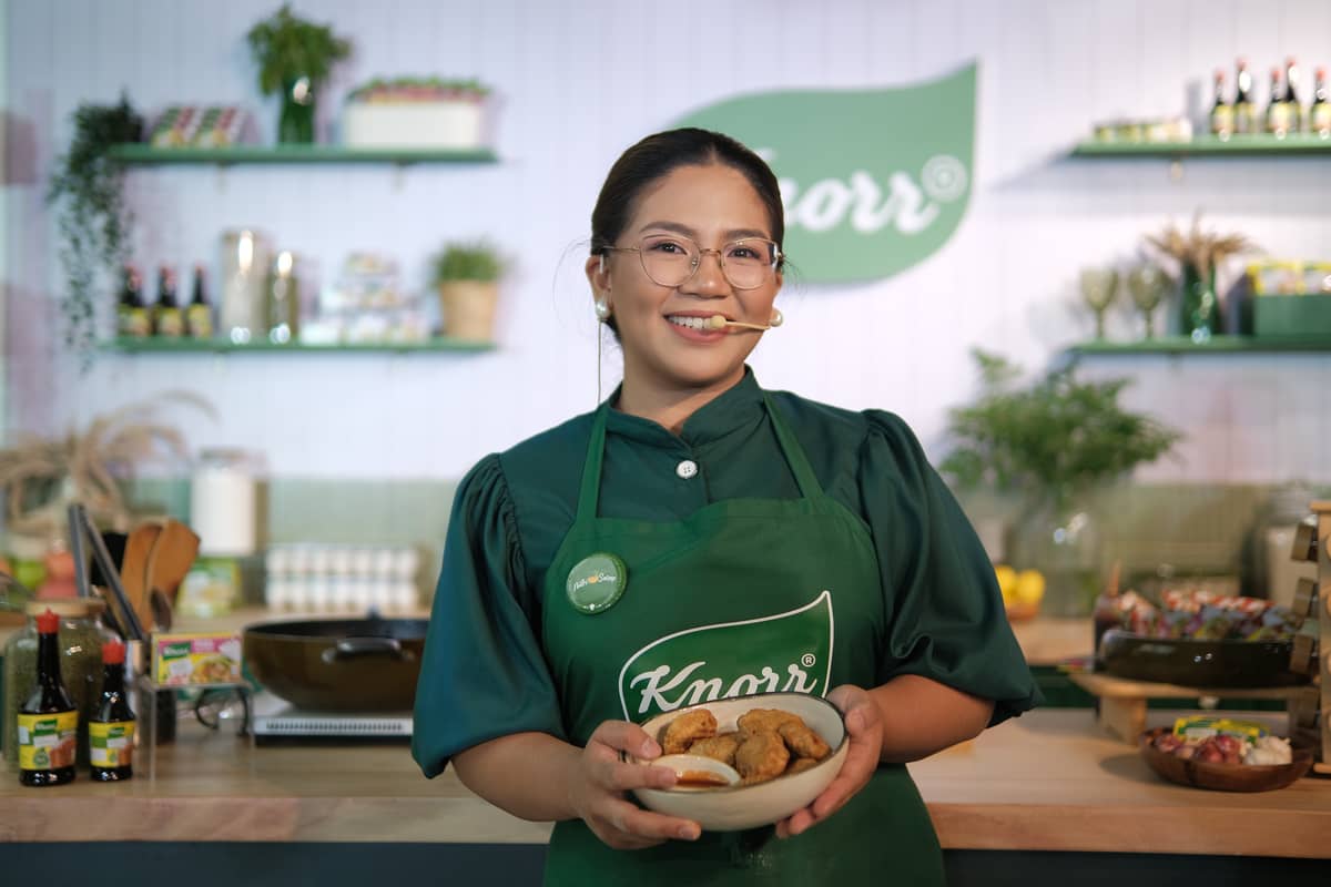KNORR brand ambassador Abi Marquez presents her Monggo Nuggets.