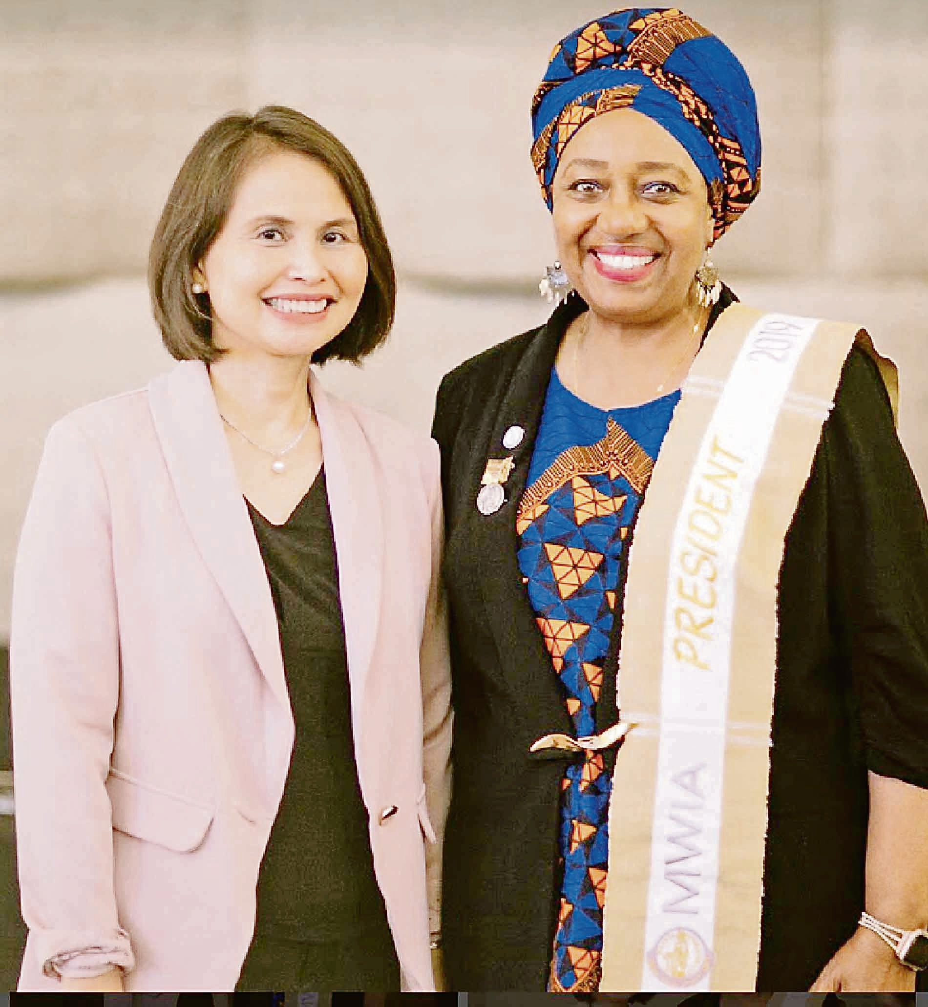 DR. Madeline Meldrid Rita Amadora and Dr. Eleanor Ann Nwadinobi.