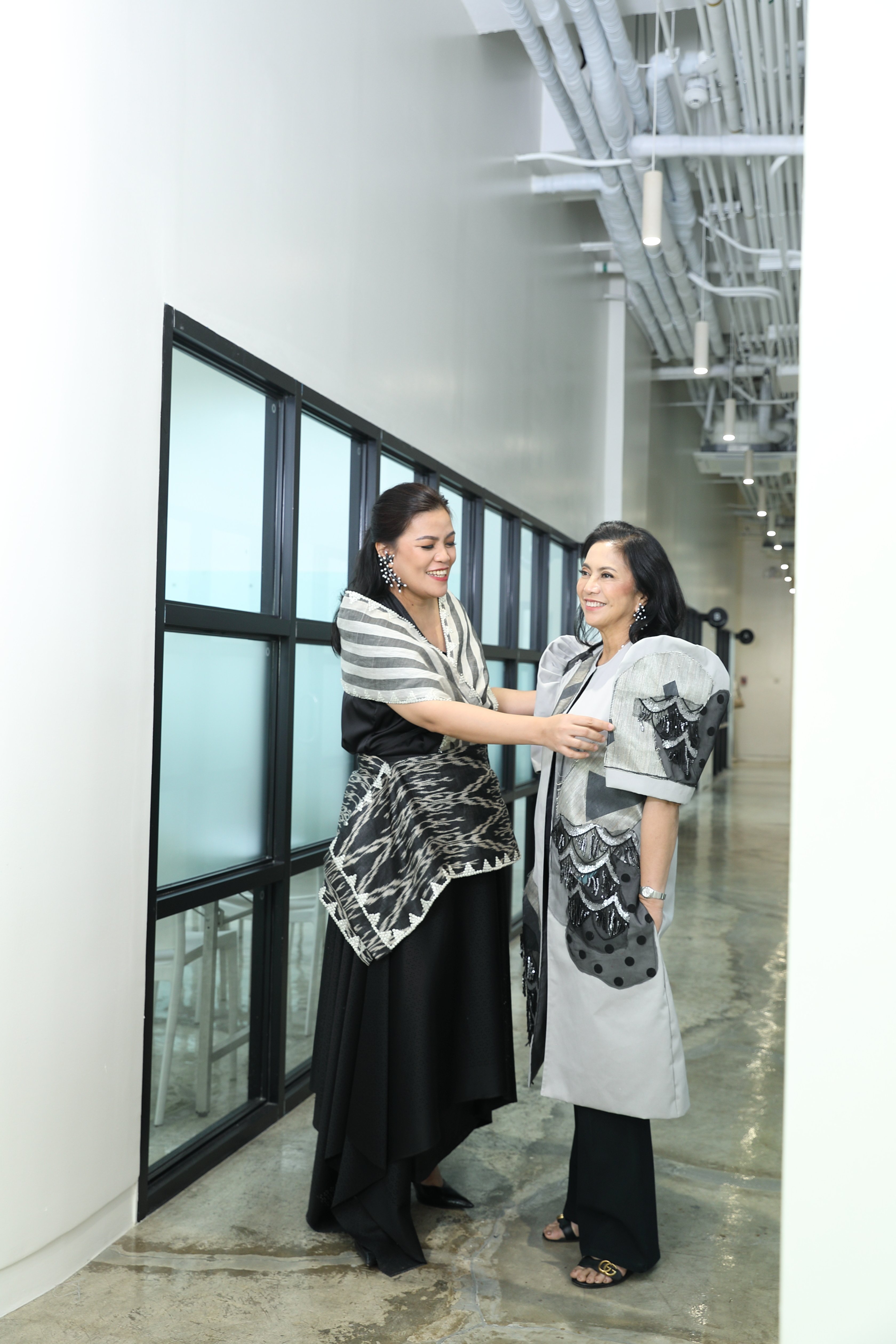Skeeter Turgut and former vice president Leni Robredo