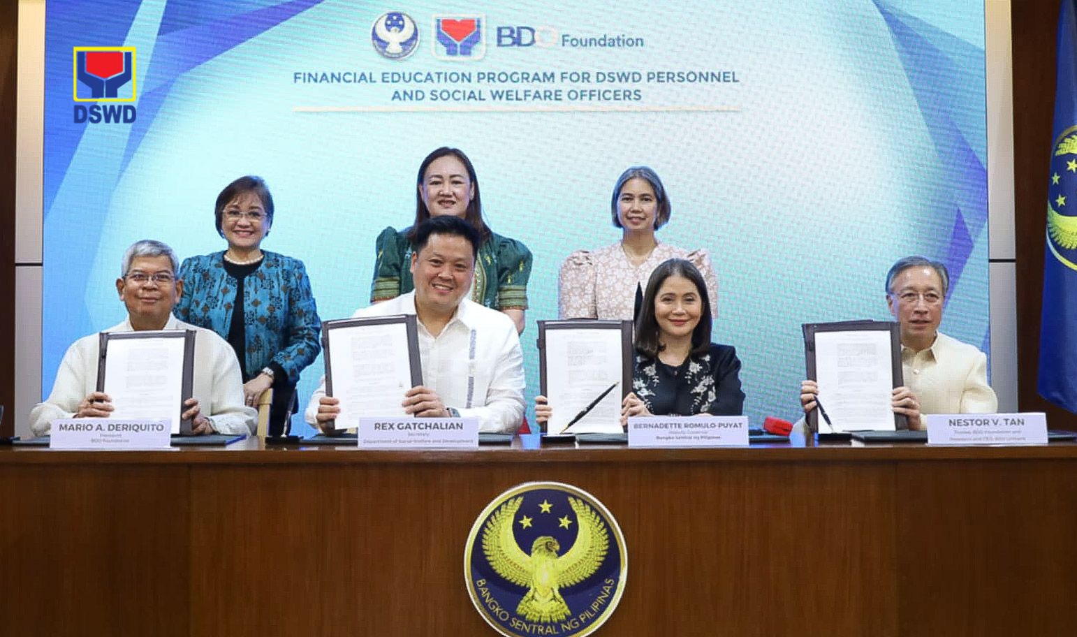 DSWD, BSP roll out financial literacy drive