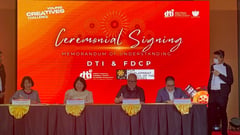 DTI and FDCP sign partnership for Young Creatives’ screenwriting