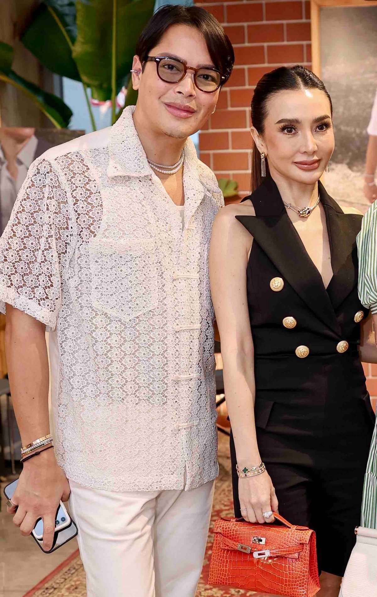 Dong Ronquillo and Michelle Takijima.